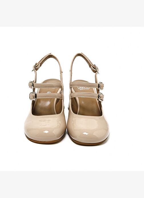 Kadın Sandalet 205558CO Comart 5558 SLIDE Naplack Nude - Görsel 6