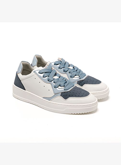 Kadın Sneaker ( Günlük) 115580CO Comart LONDON 5580CO Jeans Bianco - Görsel 3