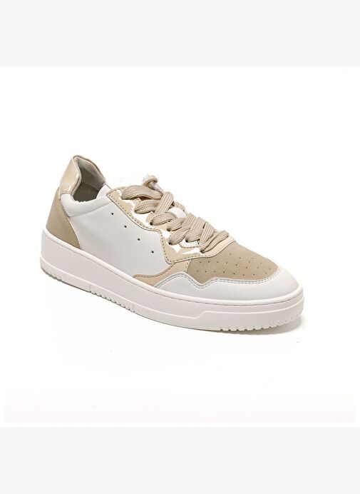 Kadın Sneaker ( Günlük) 115580CO Comart LONDON 5580CO Beige Bianco - Görsel 3