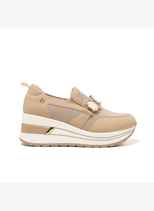 Kadın Sneaker ( Günlük) 2L5548DM Donna Serena TOMAIA 5548DM Beige Platino - Görsel 2