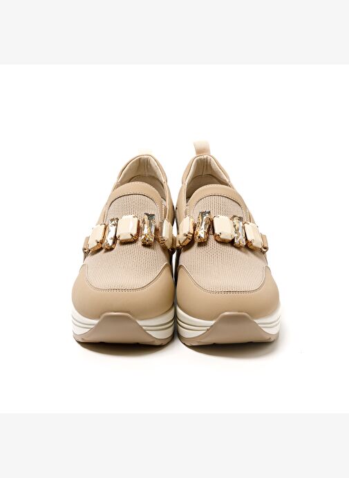Kadın Sneaker ( Günlük) 2L5548DM Donna Serena TOMAIA 5548DM Beige Platino - Görsel 5
