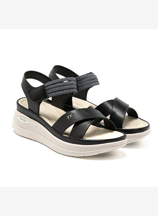 2L5548DM Kadın Sneaker ( Günlük) 305688DP Donna Serena 5688DP Nero - Görsel 4