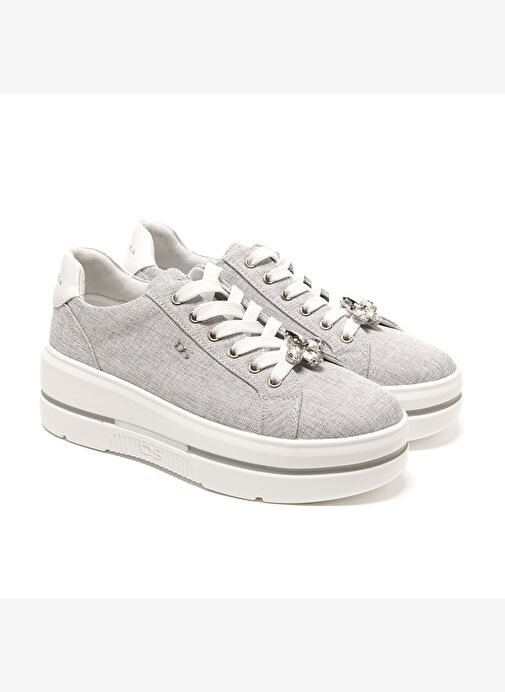 Kadın Sneaker ( Günlük) 185551DS Donna Serena TOMAIA 5551DS Grey Silver - Görsel 4