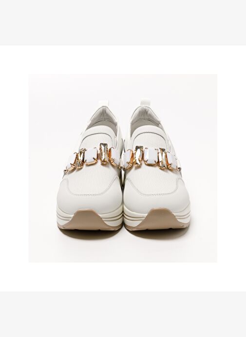 Kadın Sneaker ( Günlük) 2L5548DM Donna Serena TOMAIA 5548DM Bianco Platino - Görsel 5