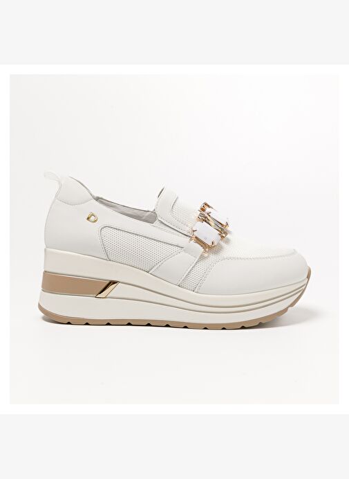 Kadın Sneaker ( Günlük) 2L5548DM Donna Serena TOMAIA 5548DM Bianco Platino - Görsel 2