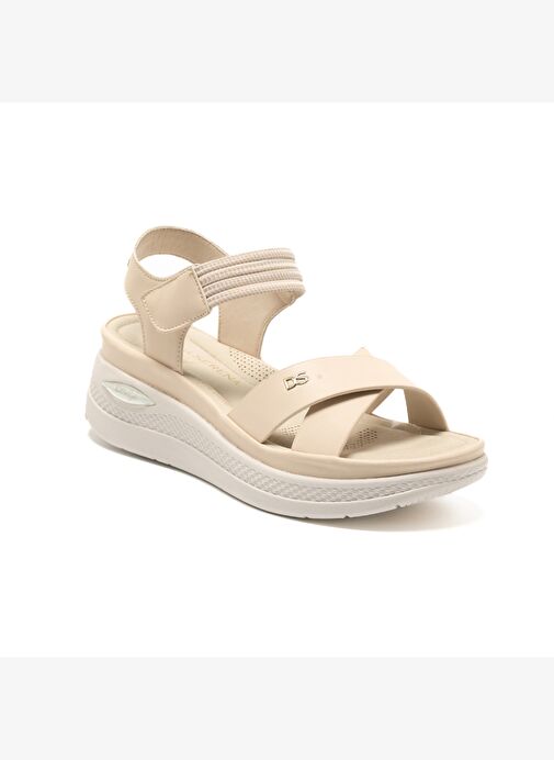 2L5548DM Kadın Sneaker ( Günlük) 305688DP Donna Serena 5688DP Beige - Görsel 3