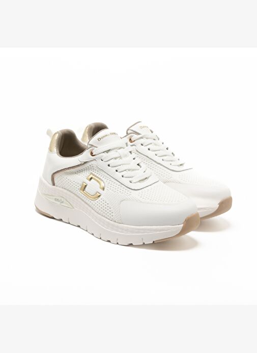 Kadın Sneaker ( Günlük) 145671DM Donna Serena 5671DM White LG Logo - Görsel 4