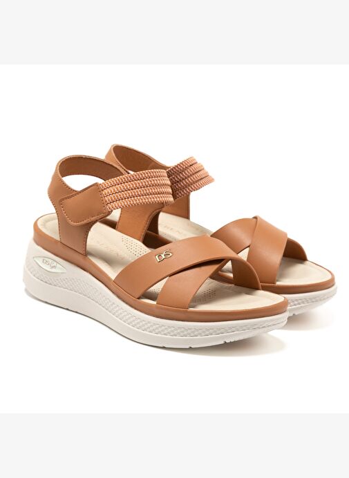 2L5548DM Kadın Sneaker ( Günlük) 305688DP Donna Serena 5688DP Tan - Görsel 3