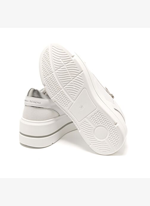 Kadın Sneaker ( Günlük) 185550DM Donna Serena TOMAIA 5550DM Bianco Argento - Görsel 6
