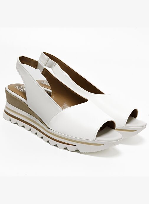 Kadın Sandalet 9C3486CO Comart 3486 MICRO TECH Bianco - Görsel 4