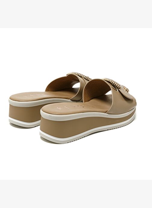 Kadın Terlik 12128-E5 Repo Beige - Görsel 6