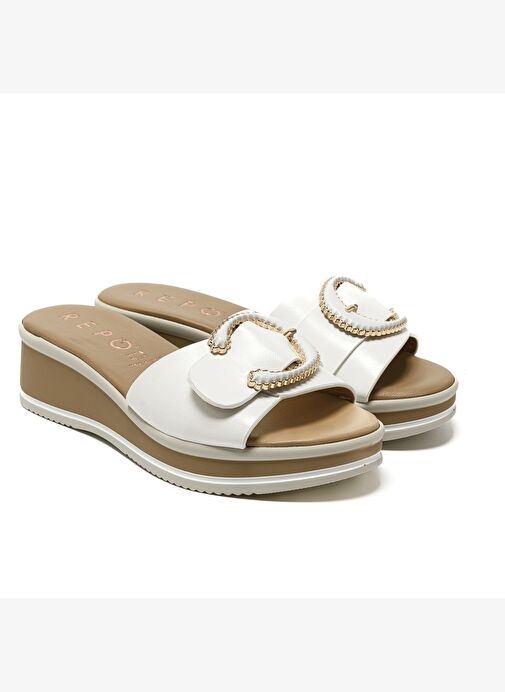 Kadın Terlik 12128-E5 Repo Bianco - Görsel 4