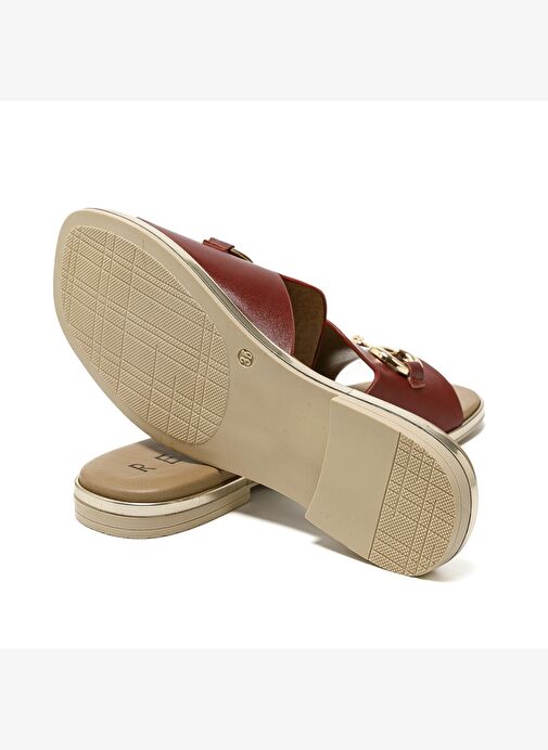 Kadın Terlik 71119-E5 Repo Bordeaux - Görsel 7
