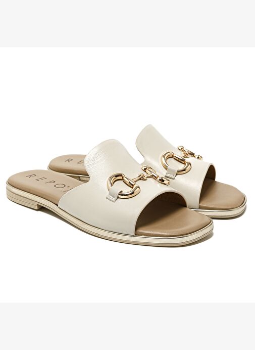 Kadın Terlik 71119-E5 Repo Avorio - Görsel 4