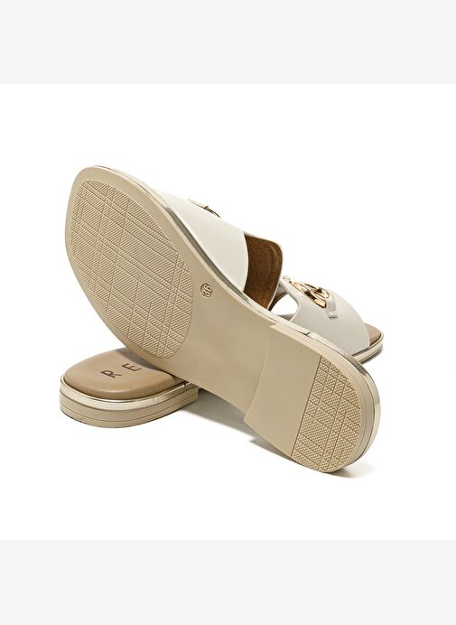 Kadın Terlik 71119-E5 Repo Avorio - Görsel 7