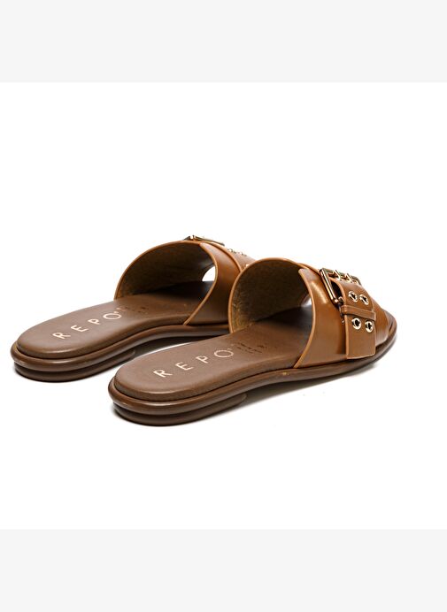 Kadın Terlik 70112-E5 Repo Cuoio - Görsel 6