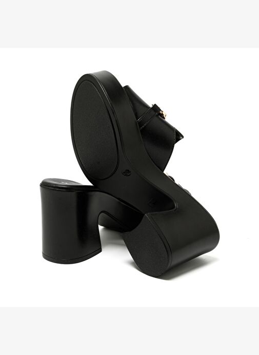 Kadın Terlik 57132-E5 Repo Nero - Görsel 7