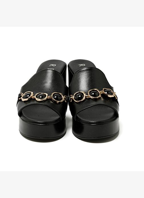 Kadın Terlik 57132-E5 Repo Nero - Görsel 5