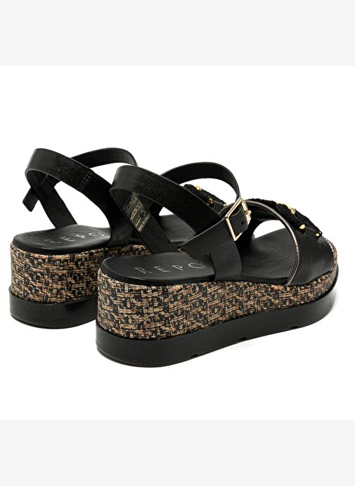 Kadın Sandalet 50248-E5 Repo Nero - Görsel 6