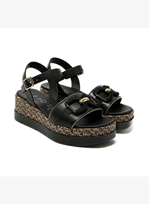 Kadın Sandalet 50248-E5 Repo Nero - Görsel 4