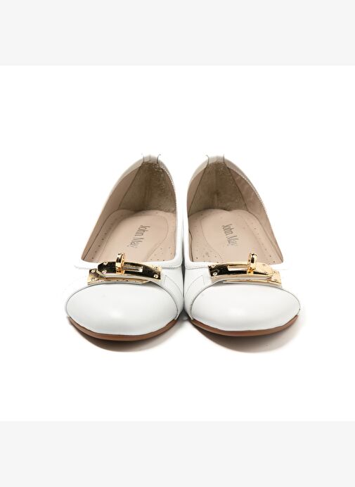 Kadın Babet MAR-25Y-194-6050 John May Beyaz Cilt - Görsel 7