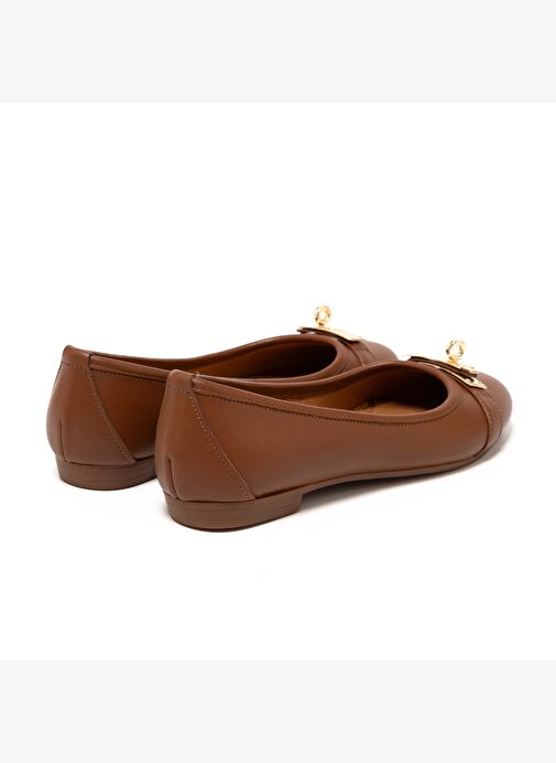 Kadın Babet MAR-25Y-194-6050 John May Taba Cilt - Görsel 5