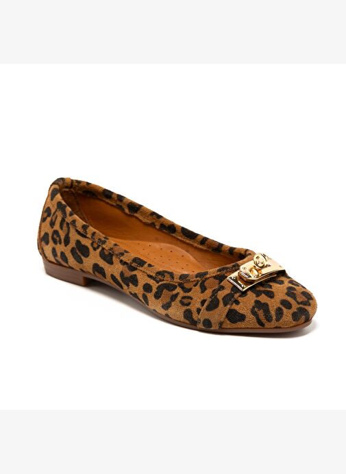 Kadın Babet MAR-25Y-194-6050 John May Taba Leopar - Görsel 3