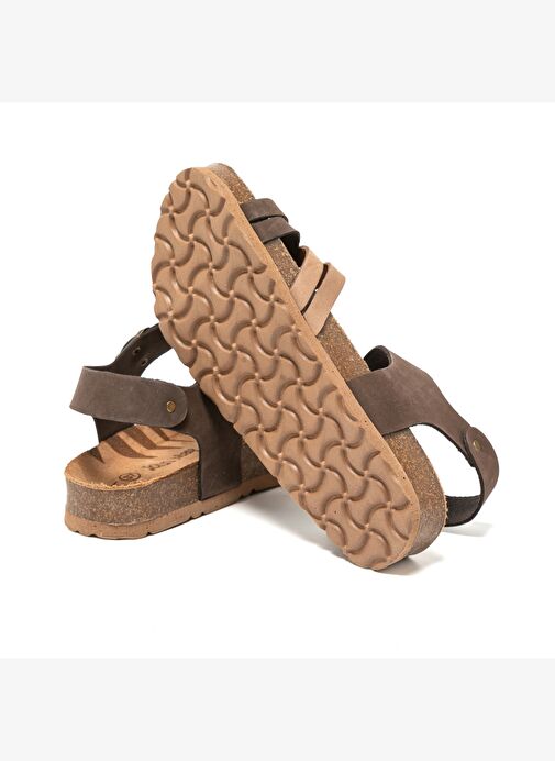 Kadın Sandalet MAR-25Y-175-04 John May Kahve Multi - Görsel 6