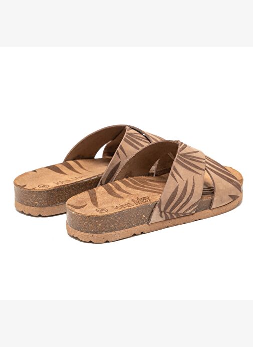 Kadın Terlik MAR-25Y-175-19 John May Kum Nubuk - Görsel 5