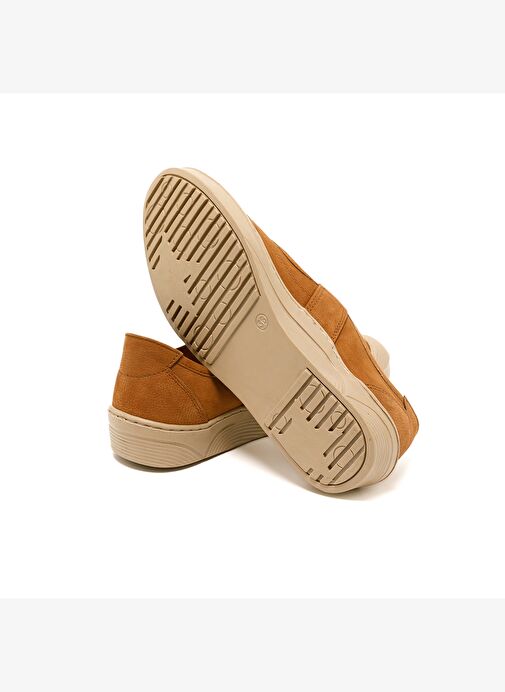 Kadın Sneaker ( Günlük) MAR-25Y-238-1031 John May Taba Nubuk - Görsel 7