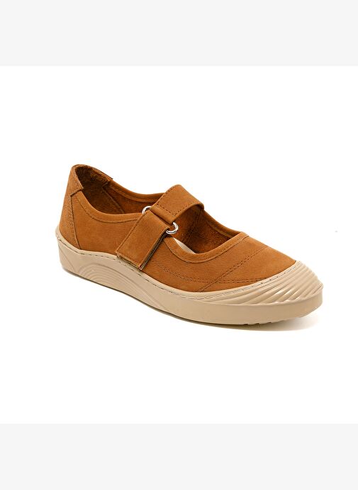 Kadın Sneaker ( Günlük) MAR-25Y-238-1031 John May Taba Nubuk - Görsel 3