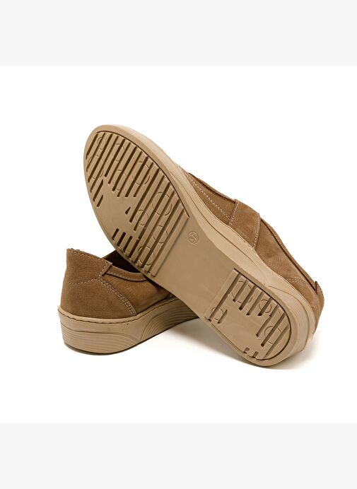 Kadın Sneaker ( Günlük) MAR-25Y-238-1031 John May Toprak Nubuk - Görsel 7