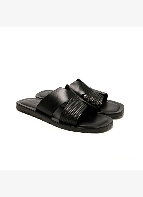 Erkek Terlik M7896 The Sandals Factory LEATHER UPPER Sandals - Görsel 4