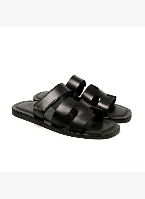 Erkek Terlik M7897 The Sandals Factory LEATHER UPPER Sandals - Görsel 4