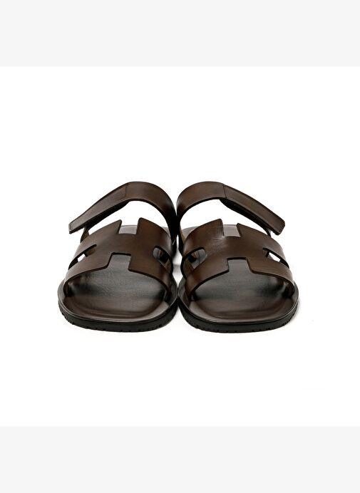 Erkek Terlik M7897 The Sandals Factory LEATHER UPPER Sandals - Görsel 5