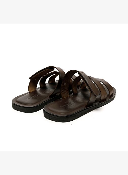 Erkek Terlik M7897 The Sandals Factory LEATHER UPPER Sandals - Görsel 6