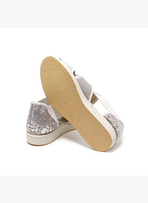 Kadın Sandalet 169 Green Life STRETCH WOMEN'S FOOTWEAR Silver - Görsel 7