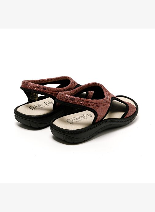 Kadın Sandalet 5364 Green Life STRETCH WOMEN'S FOOTWEAR Pink - Görsel 6