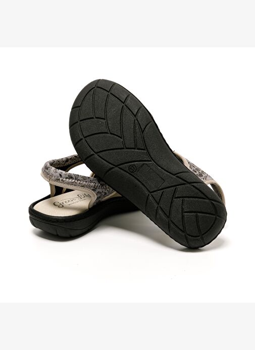Kadın Sandalet 5364 Green Life STRETCH WOMEN'S FOOTWEAR Plomo - Görsel 7