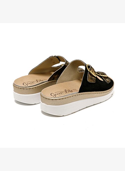 Kadın Sandalet 5619 Green Life STRETCH WOMEN'S FOOTWEAR Black - Görsel 6