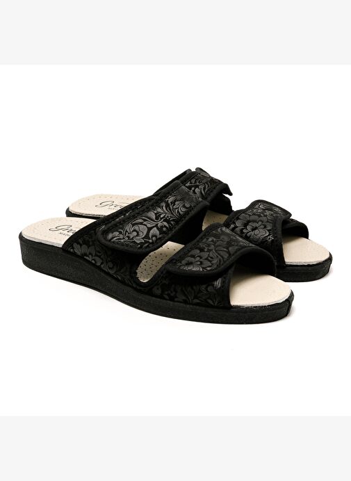Kadın Sandalet 5688 Green Life STRETCH WOMEN'S FOOTWEAR Black - Görsel 4
