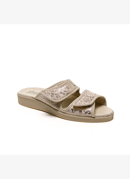 Kadın Sandalet 5688 Green Life STRETCH WOMEN'S FOOTWEAR Beige - Görsel 3