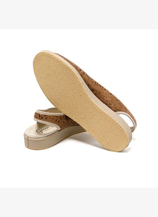 Kadın Sandalet 983 Green Life STRETCH WOMEN'S FOOTWEAR Brown - Görsel 7
