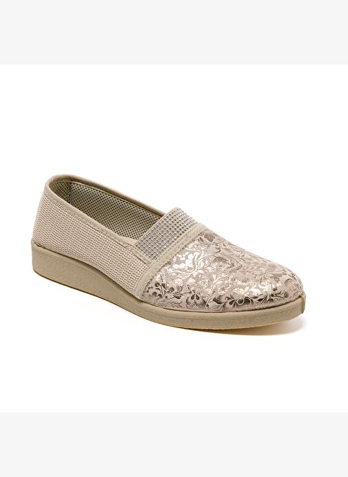 Kadın Sandalet 7827 Green Life STRETCH WOMEN'S FOOTWEAR Beige - Görsel 3