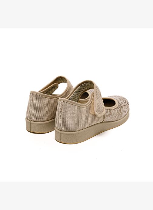 Kadın Sandalet 985 Green Life STRETCH WOMEN'S FOOTWEAR Beige - Görsel 6