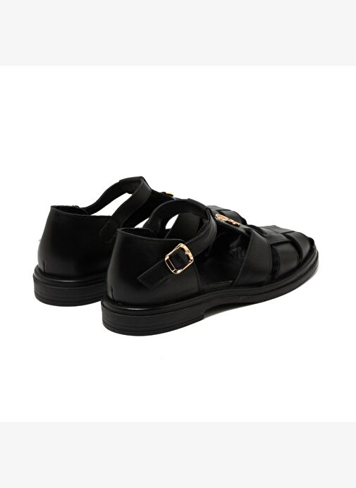 Kadın Sandalet RC-25Y-001-R40208 John May Siyah 26 - Görsel 7