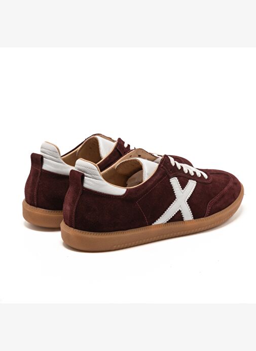Erkek Sneaker ( Günlük) RC-25Y-088-M-VADE John May Bordo Süet-Beyaz Cilt - Görsel 5
