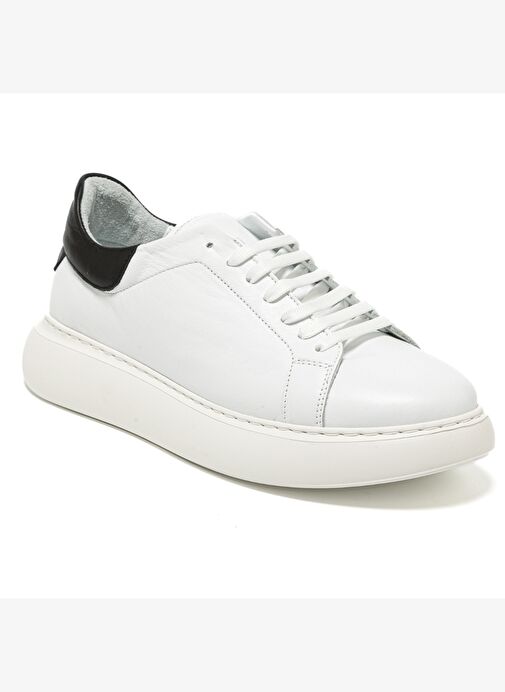 Erkek Sneaker ( Günlük) RC-25Y-058-R1960 John May Beyaz-Siyah - Görsel 3