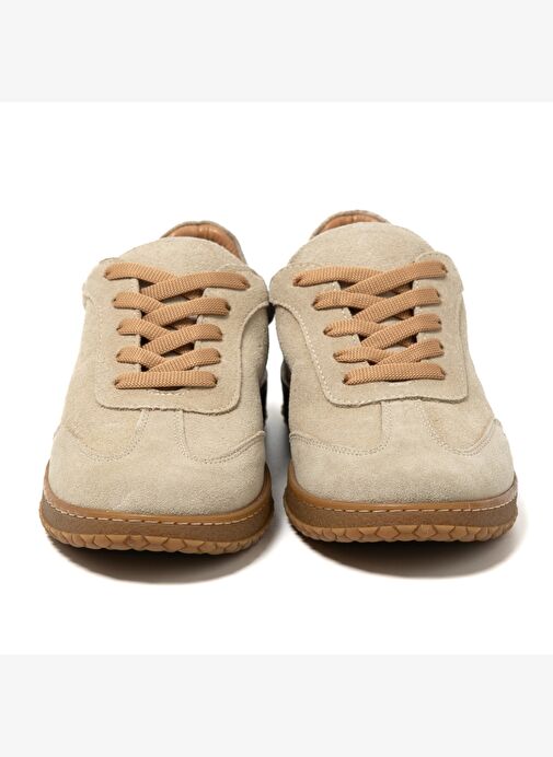 Kadın Sneaker ( Günlük) RC-25Y-055-M2003 John May Bej Süet - Görsel 7