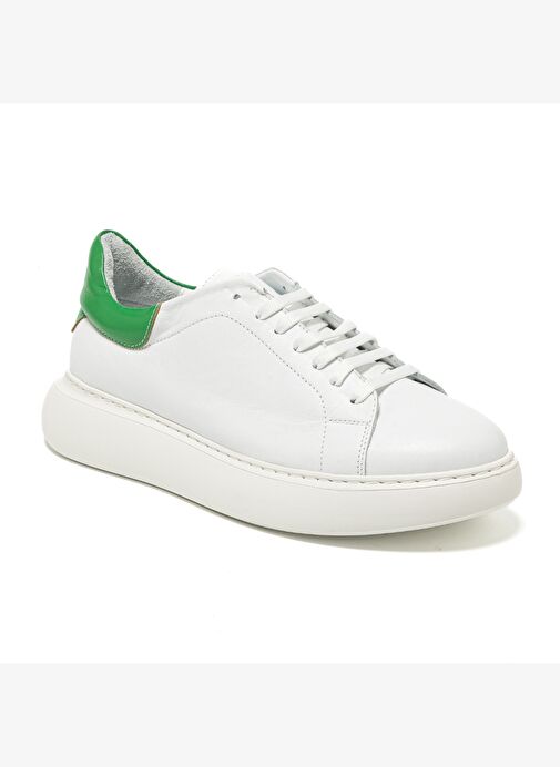 Erkek Sneaker ( Günlük) RC-25Y-058-R1960 John May Beyaz-Yeşil - Görsel 3